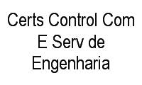 Logo Certs Control Com E Serv de Engenharia Ltda em Miramar