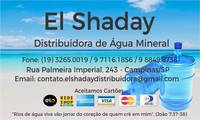 Logo El Shaday Distribuidora de Água Mineral em Jardim Irmãos Sigrist