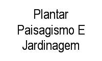 Logo Plantar Paisagismo E Jardinagem