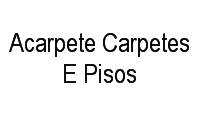 Logo Acarpete Carpetes E Pisos em Carandiru