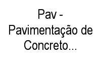 Logo Pav - Pavimentação de Concreto Intertravado em Vila Abajá