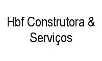 Logo Hbf Construtora & Serviços