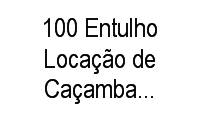 Logo 100 Entulho Locação de Caçambas E Ferramentas em Tiradentes