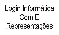 Logo Login Informática Com E Representações em Vila Laura