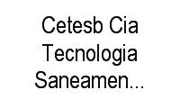 Logo Cetesb Cia Tecnologia Saneamento Ambiental em Pinheiros