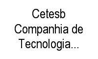 Logo Cetesb Companhia de Tecnologia de Saneamento Ambiental em Pinheiros