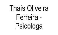 Logo Thaís Oliveira Ferreira - Psicóloga em Parque Artur Alvim