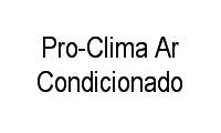 Logo Pro-clima Ar Condicionado Ltda em Sagrada Família