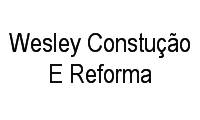 Logo Wesley Constução E Reforma