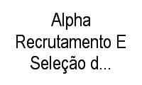 Logo Alpha Recrutamento E Seleção de Pessoal em Centro Histórico