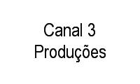 Logo Canal 3 Produções em Agronômica
