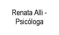 Logo Renata Alli - Psicóloga em Tijuca