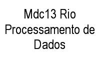 Logo Mdc13 Rio Processamento de Dados em Barra da Tijuca