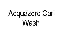 Logo Acquazero Car Wash em Vila Alba