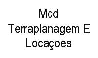 Logo Mcd Terraplanagem E Locaçoes