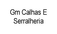 Logo Gm Calhas E Serralheria