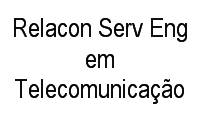 Logo Relacon Serv Eng em Telecomunicação em Água Verde