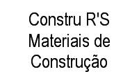 Logo Constru R'S Materiais de Construção em Ingleses do Rio Vermelho