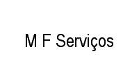 Logo M F Serviços em São Jorge