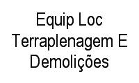 Logo Equip Loc Terraplenagem E Demolições em Jardim Europa