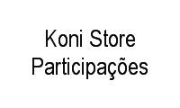 Logo Koni Store Participações em Tijuca