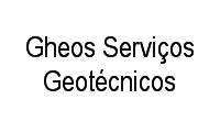 Logo Gheos Serviços Geotécnicos em Vila Caraguatá