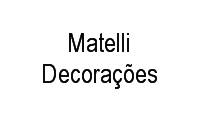 Logo Matelli Decorações