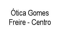 Logo Ótica Gomes Freire - Centro em Centro
