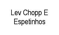 Logo Lev Chopp E Espetinhos em Vila Gustavo