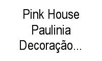 Logo Pink House Paulinia Decoração para Casamentos E Debutantes