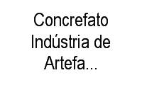 Logo Concrefato Indústria de Artefatos de Cimento em Setor Central