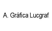 Logo A. Gráfica Lucgraf em Maria Lúcia
