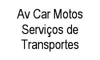 Logo Av Car Motos Serviços de Transportes em Bela Vista