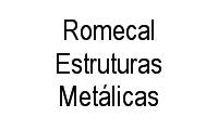 Logo Romecal Estruturas Metálicas em Putim