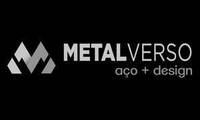 Logo Metalverso aço + Design em Jardim Eldorado