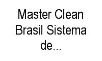 Logo Master Clean Brasil Sistema de Lavagem A Seco