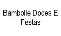 Logo Bambolle Doces E Festas em Setor Central