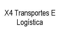 Logo X4 Transportes E Logística em Turiaçu