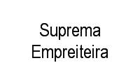 Logo Suprema Empreiteira em Caminho Novo