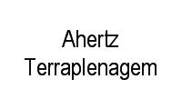 Logo Ahertz Terraplenagem em Centro