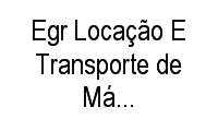 Logo Egr Locação E Transporte de Máquinas em Demarchi