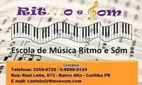 Logo Ritmo e Som em Bairro Alto