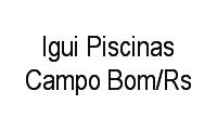 Logo Igui Piscinas Campo Bom/Rs