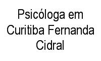 Logo Psicóloga em Curitiba Fernanda Cidral em Jardim das Américas