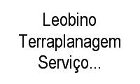Logo Leobino Terraplanagem Serviço de Miniescavadeira E Perfuratriz em Barra do Rio Cerro