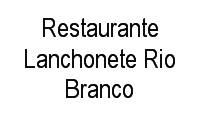 Logo Restaurante Lanchonete Rio Branco