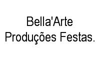 Logo Bella'Arte Produções Festas. em Cidade Nova
