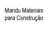 Logo Mandu Materiais para Construção em Setor Mandu II