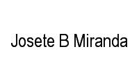 Logo Josete B Miranda em Centro