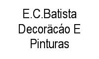 Logo E.C.Batista Decoräcáo E Pinturas em Jardim Paris
